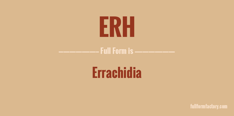 erh-full-form