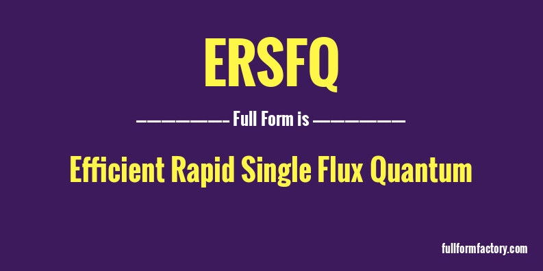 ersfq-full-form