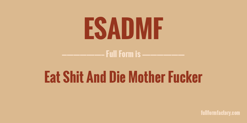 esadmf-full-form