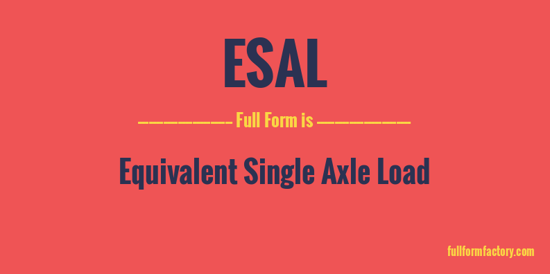 esal-full-form