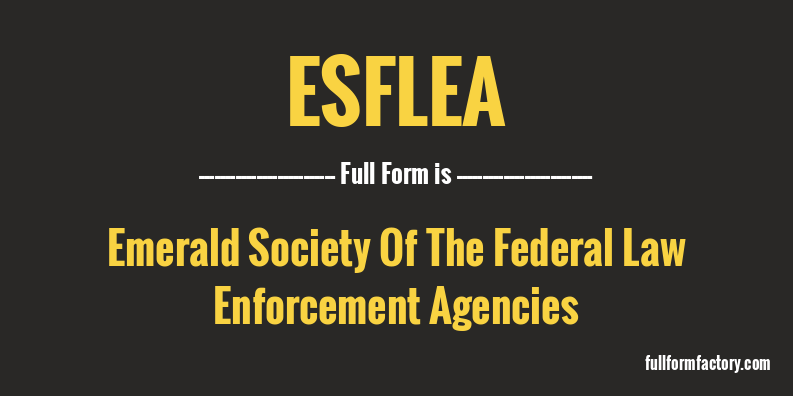 esflea-full-form