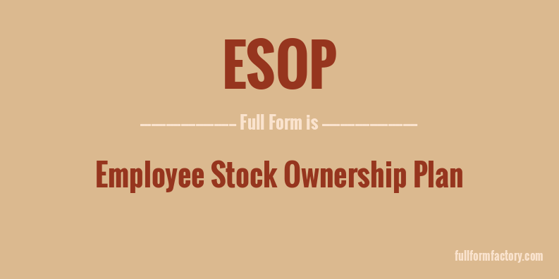 esop-full-form