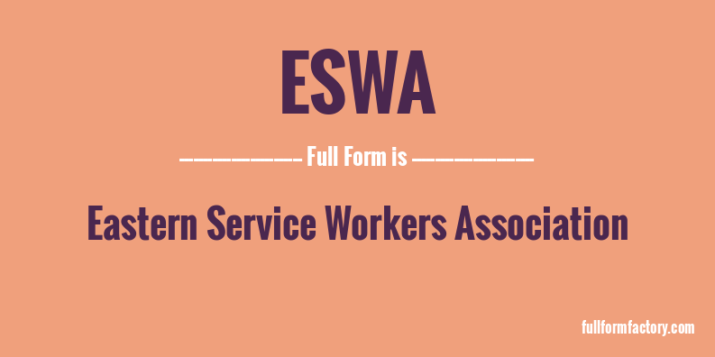 eswa-full-form