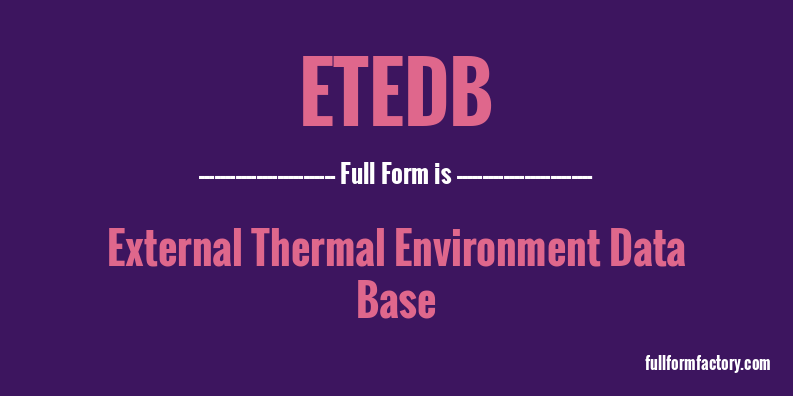 etedb-full-form