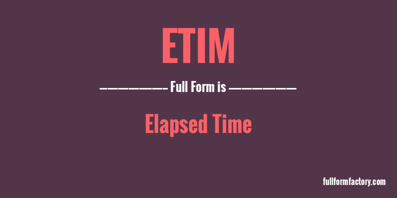 etim-full-form