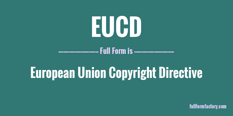 eucd-full-form