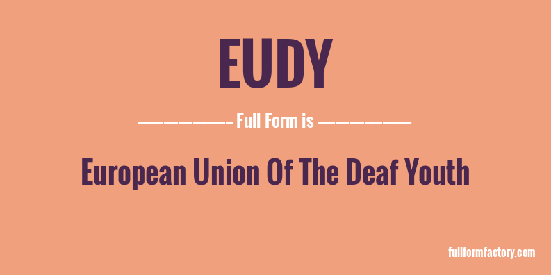 eudy-full-form