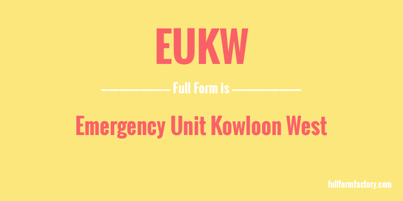 eukw-full-form