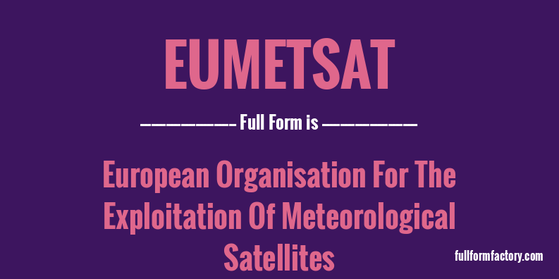 eumetsat-full-form