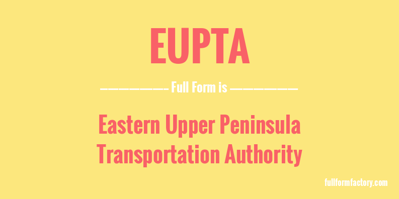 eupta-full-form