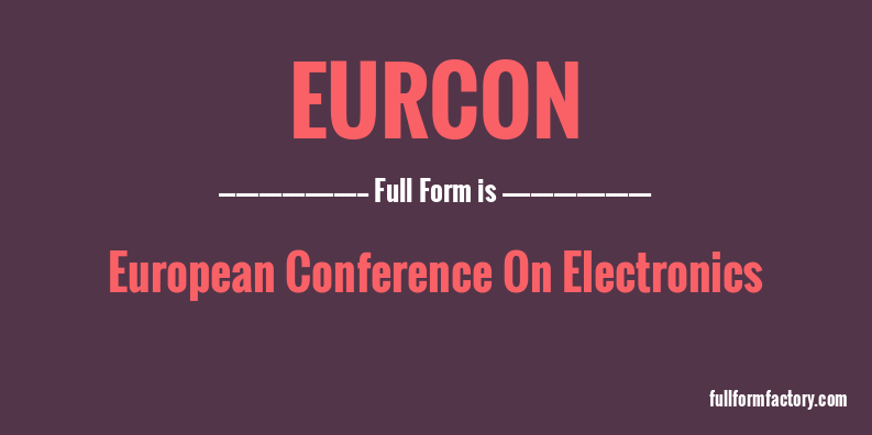 eurcon-full-form