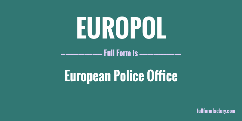 europol-full-form