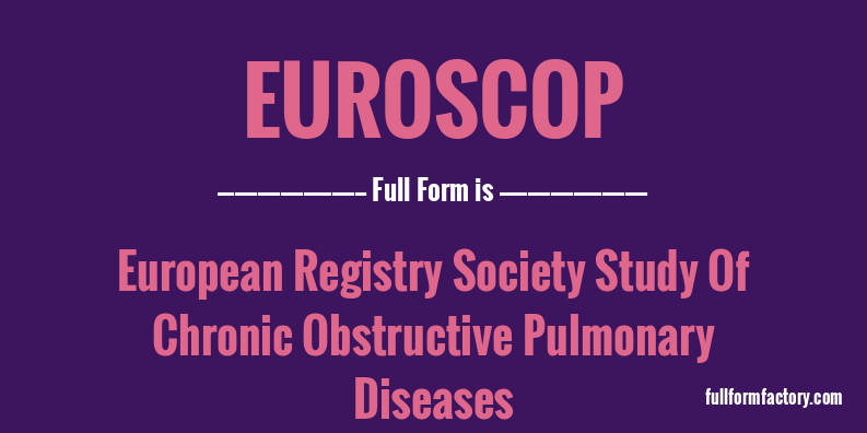 euroscop-full-form