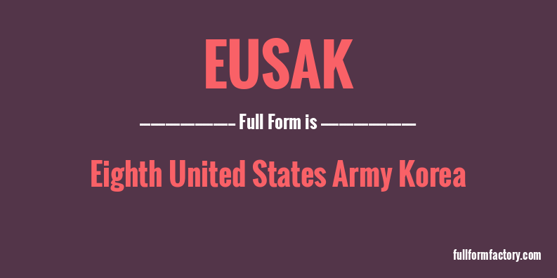 eusak-full-form
