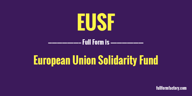 eusf-full-form