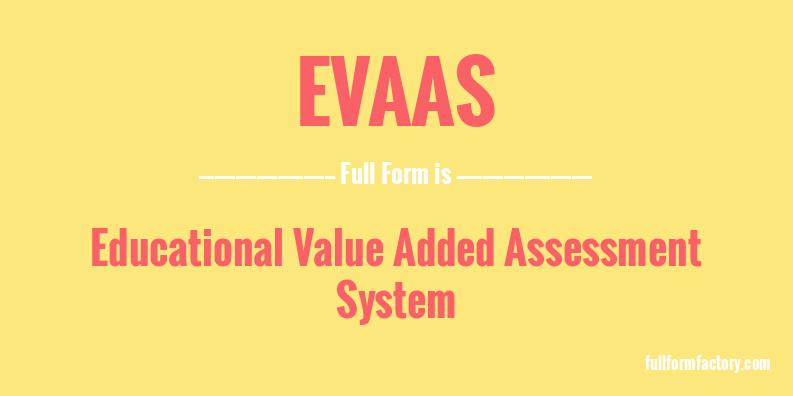 evaas-full-form