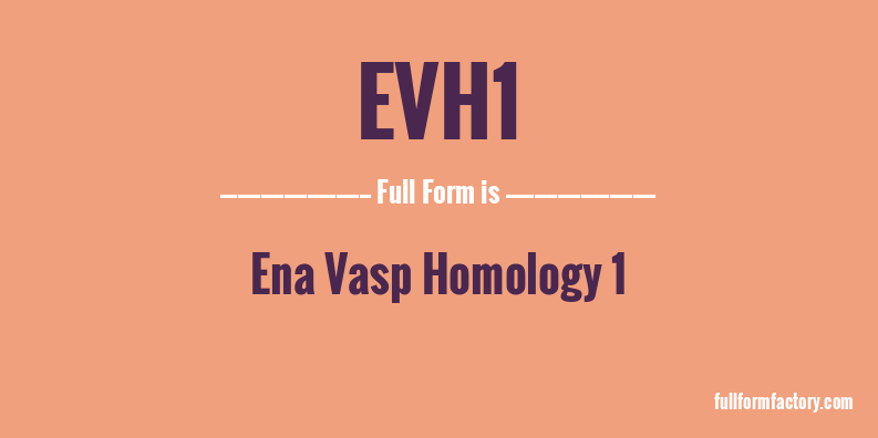 evh1-full-form