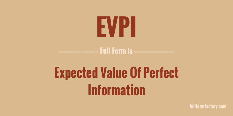 evpi-full-form