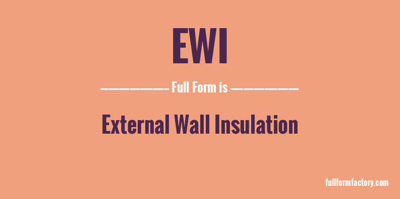 ewi-full-form