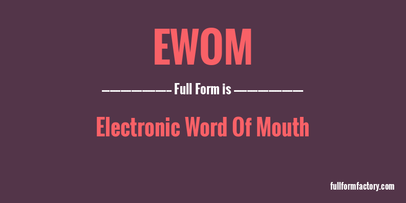 ewom-full-form