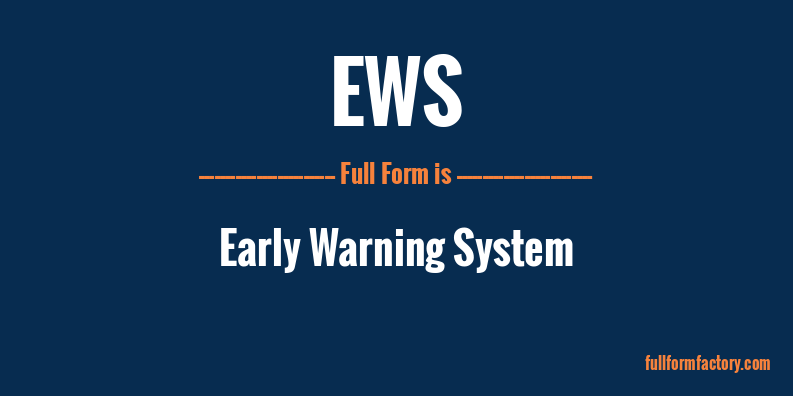 ews-full-form