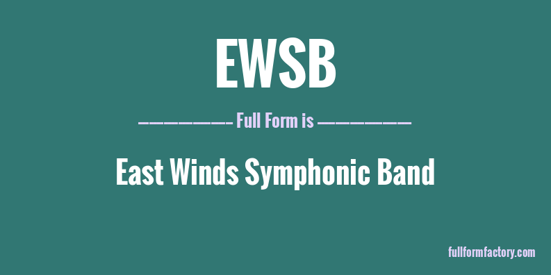 ewsb-full-form