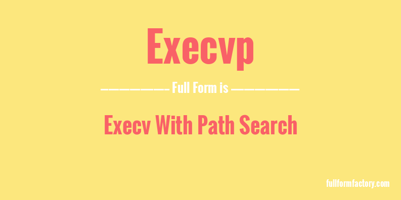 execvp-full-form