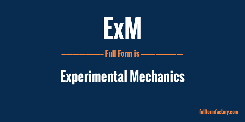 exm-full-form