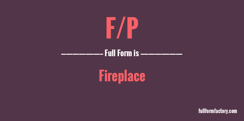 f/p-full-form