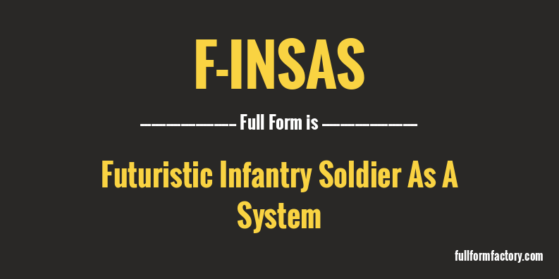 f-insas-full-form