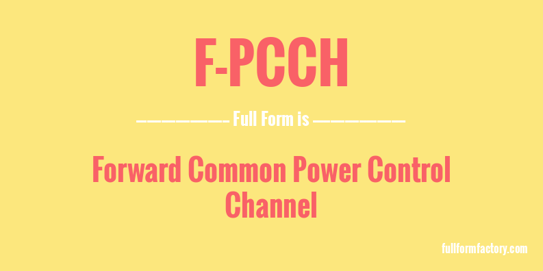f-pcch-full-form