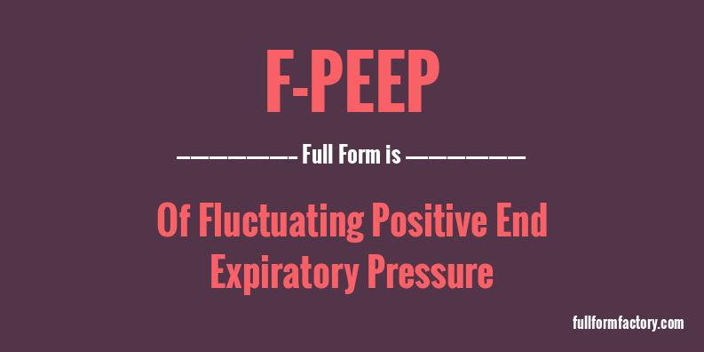 f-peep-full-form