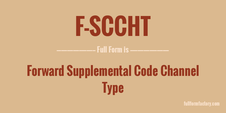 f-sccht-full-form