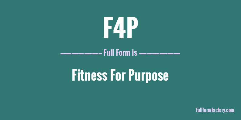 f4p-full-form