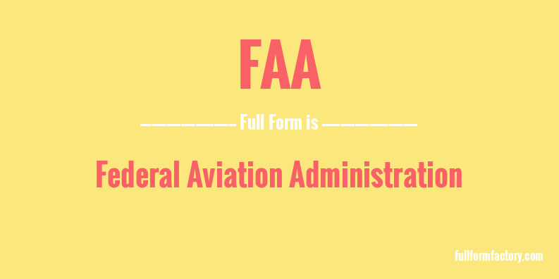 faa-full-form