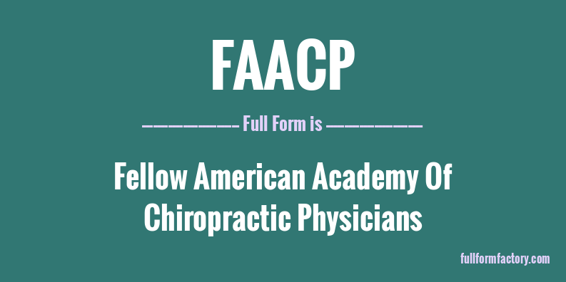 faacp-full-form