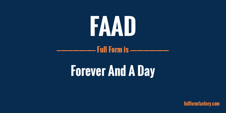 faad-full-form