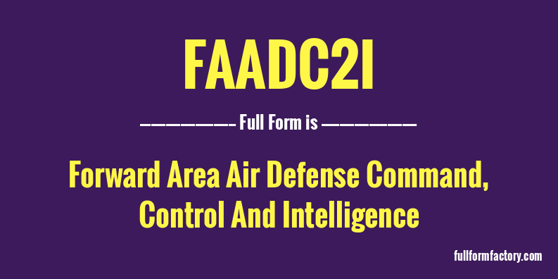 faadc2i-full-form