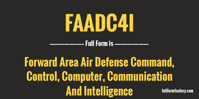 faadc4i-full-form