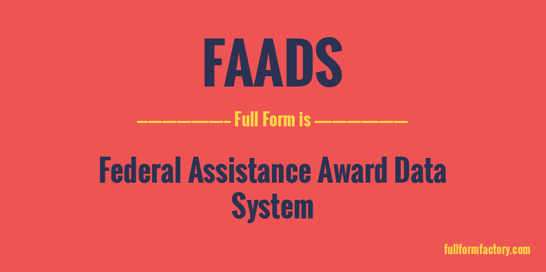 faads-full-form