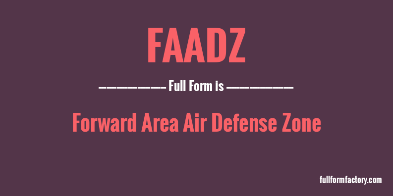 faadz-full-form