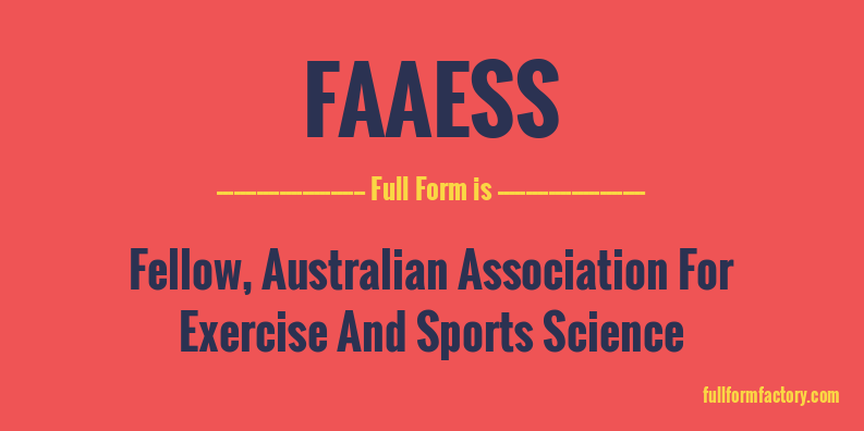faaess-full-form