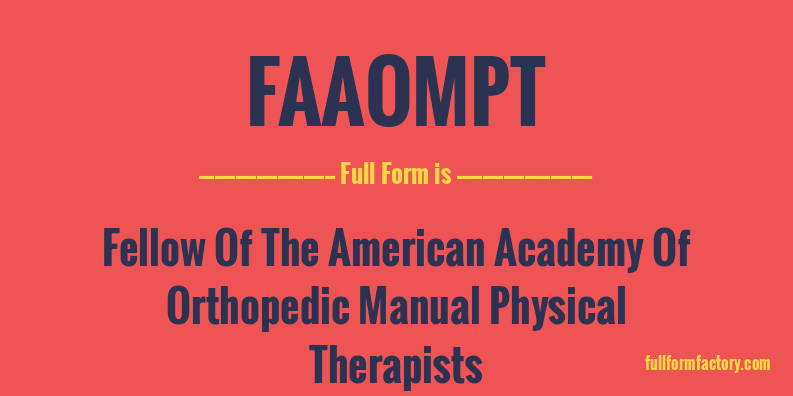 faaompt-full-form