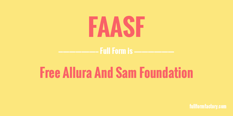 faasf-full-form