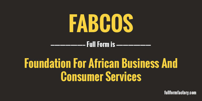 fabcos-full-form