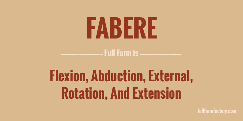 fabere-full-form