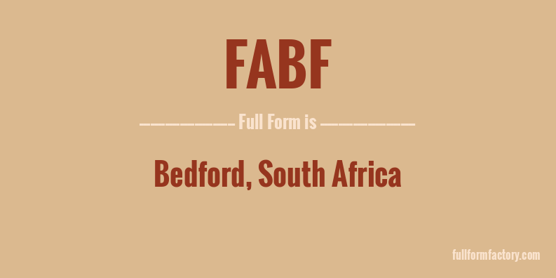 fabf-full-form