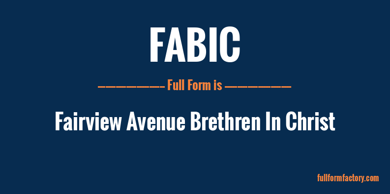 fabic-full-form