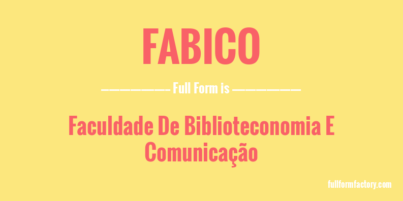 fabico-full-form