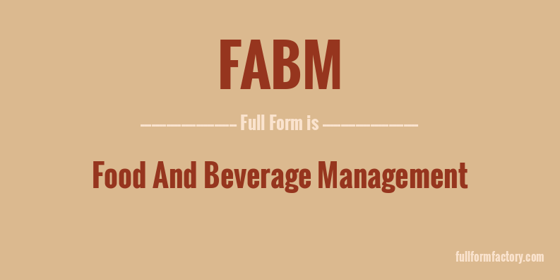 fabm-full-form